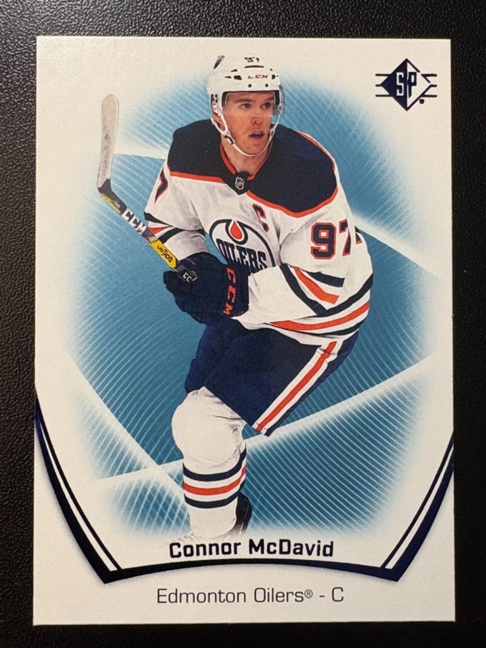 Connor Mcdavid 2021/22 Upper Deck Edmonton Oilers Hockey Card